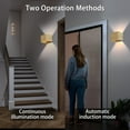 thumbnail image 4 of Willed 5W USB Rechargeable Motion Sensor Wall Sconce Warm White Indoor, 4 of 8