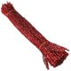 thumbnail image 1 of 100 unidades de 6 mm x 300 mm, tallos de chenilla brillante, limpiadores de tuberías metálicos, tallos de oropel, varillas con cable para manualidades y manualidades (rojo). Afortunado Sencillez, 1 of 3