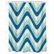thumbnail image 1 of Ducha Con Ondas Japonesas, Cortina Impermeable, Juego De Cortinas De Baño Con Ondas Marinas Geométricas Con 12 Ganchos Serendint HA044691-03, 1 of 6