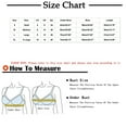 thumbnail image 3 of RYDCOT Back-Closure Lace Bralette for Delicate Support - Women's Lace Sexy Neck Back Buckle No Chest Pad Underwear Everyday Lightly Padded T-Shirt Bra, 3 of 6