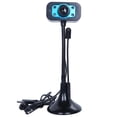 thumbnail image 1 of Computer Video Camera Desktop Laptop Camera Live Computer Webcam with Microphone, 1 of 7