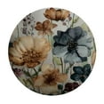 thumbnail image 4 of Autua Flowers Butterfly Round Tablecloth Stain-Resistant Washable 100% Polyester 46"-50, 4 of 8