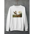thumbnail image 3 of Pinnated Grouses Sweatshirt Women -John James Audubon Designs, Female XX-Large, 3 of 4