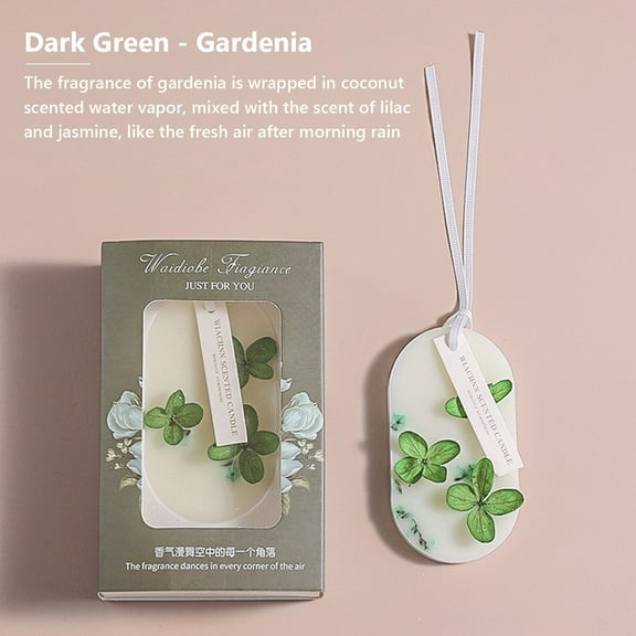 YOHAVEN Wardrobe Aromatherapy Wax Sheet, Long-Lasting Solid Bedroom Freshener Closet Drawer Scented Home Holiday Seasonal Interior Decor