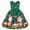 Green#1, variant on Dress Gift for Girls Christmas Girl Dress Sleeveless with Santa Claus Print Bowknot Kids Wedding Guess Dress Pageant Gown Save Big