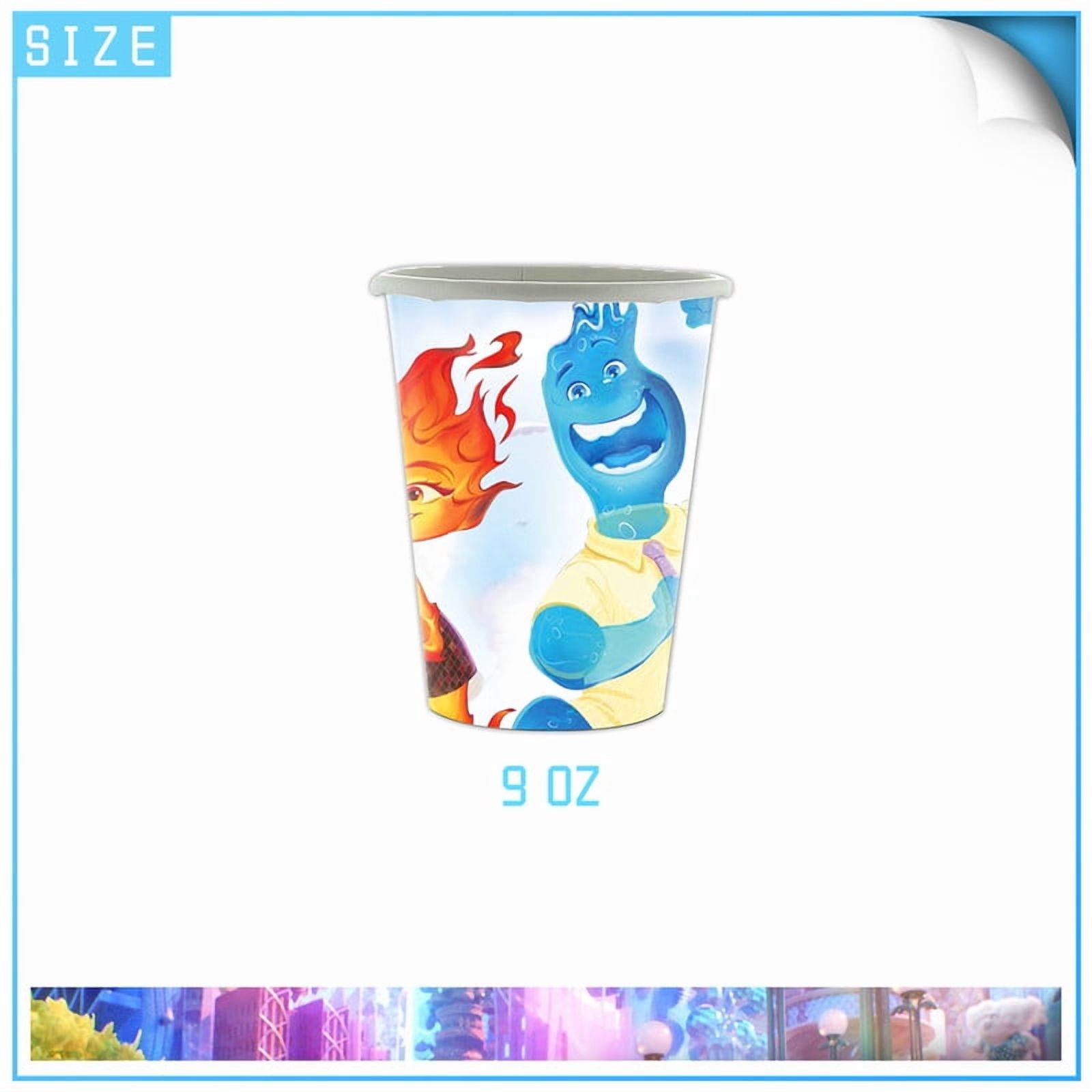 Elemental Party Tableware Set Plates Cup Kit Birthday Supplies Decorations Disposable Dinnerware