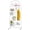 White, variant on Grid Wall Panel 1 count Display Stand 2' x 5.2' FT White Grid Wall Panels Movable Retail Display Racks Floorstanding Gridwall Heavy Duty with Wheel for Art Craft Photo Displays Fair Trade Show