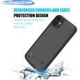 thumbnail image 4 of RUNSY Battery Case for iPhone 12 Mini, 4000mAh Rechargeable Extended Battery Charging Charger Case, Add 100% Extra, 4 of 5