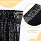 thumbnail image 2 of Cortinas de fondo B-COOL con lentejuelas negras, 60 x 240 cm, 2 paneles, 2 of 6