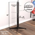thumbnail image 4 of Synergee Cable Attachment Rack. Free-Standing Storage Rack. Multi-Use Storage Posts for Exercise Attachments., 4 of 6