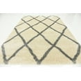thumbnail image 2 of Unique Loom Opulence Trellis Shag Geometric Area Rug or Runner, 2 of 7