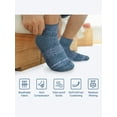 thumbnail image 3 of Men's Moisture Control Low Cut Ankle Socks 3 Pack - Mio Marino, 3 of 7