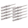 thumbnail image 5 of 10Pcs Strong Magnetic Head Screwdriver Bits Hex Socket Harden Electric Hardware Supplies, 5 of 5