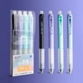 thumbnail image 4 of Ckraxd 0.5mm Erasable Pen Refills Crystal Blue and Black, Heat Erasable Gel Ink, Perfect for Writing and Drawing, 4 Pens per Pack, 4 of 8