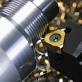 thumbnail image 4 of Herramienta de torneado de torno de 21 piezas Juego de portaherramientas de torneado de carburo profesional Soporte de herramientas de torno de metal resistente con inserciones de torneado de llave pa, 4 of 11