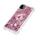 thumbnail image 4 of Funda para Samsung Galaxy A22 5G con Brillo Líquido Flotante, Purpurina, Parachoques y Anillo Giratorio Soporte, 4 of 5