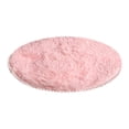 thumbnail image 4 of Tapis Shaggy Rond Rond pour Salon Chambre, Tapis de Sol Antidérapant Rose, 4 of 8