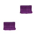 thumbnail image 3 of Qarigey Descubre los mejores adornos de flecos de poliéster para manualidades y necesidades de ropa, manualidades, ropa de bricolaje, borla púrpura 2Conjunto, 3 of 6