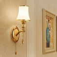 thumbnail image 5 of Nordic Wall Lamp with Switch Living Room Bedroom Bedside Modern Simple Led Indoor Wall Lights Glass Shade Decor Miroir Mural, 5 of 6