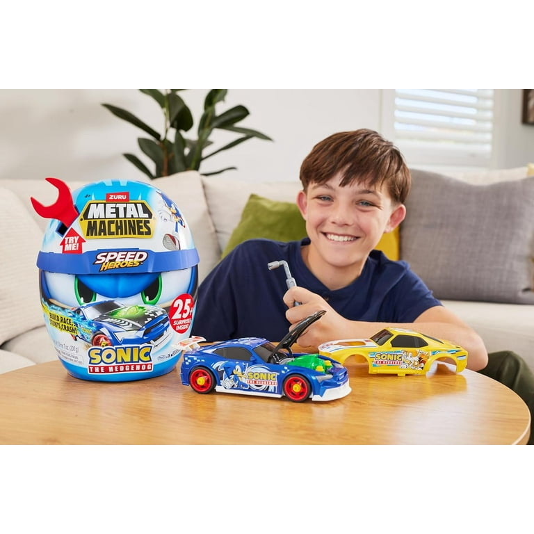 ZURU Metal Machines Speed Heroes Sonic the Hedgehog - Walmart.com