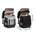 thumbnail image 5 of Insulated Outdoor Chiller Bag With Leakproof Design Comfortable Backpack Straps Large Storage For Hiking And Travel, 5 of 11