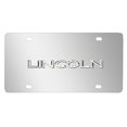 thumbnail image 1 of iPick Image Plaque Nominative 3D Miroir en Acier Inoxydable Chromé pour Licence, 1 of 4