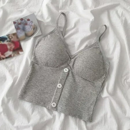 

Spdoo Camisoles for Women Summer Slim Fit Sleeveless Button Front Lightweight One Size