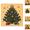 A#001, variant on Farmhouse Christmas Pearl Art DIY Kit, Diamond Painting Kit, Christmas Decorations, Christmas Decor,7.86in Rustic Christmas Living Room Gallery Home Decor & Wall Decor Bead Art Decor Kit-B