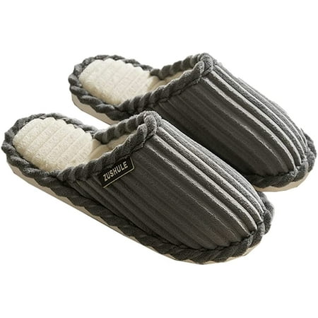 

PIKADINGNIS Women Men Trendy Cozy Fluffy Fur Memory Foam House Slippers Warm Furry Bubble Bow Fashion Shoes Indoor
