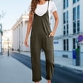 thumbnail image 3 of Mono ajustado para mujer con correa ajustable en el bolsillo Traje de calle con cuello en V profundo FLhrweasw Para estrenar, 3 of 9