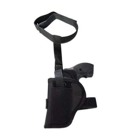 Taurus Semi Auto - Barsony Left Hand Draw Ankle Gun Holster Size 11 AMT Beretta Taurus NA Arms Ruger S&W Kahr Raven Jennings Mini .22 .25 .32 .380 Semi-Autos