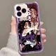 thumbnail image 5 of Funda de teléfono Demon Slayer Muzan Kokushibo Douma para Samsung Galaxy S10 S20 S21 S22 S23 S24 FE Plus Ultra Note 20, carcasa transparente, 5 of 5