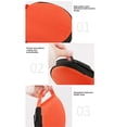 thumbnail image 3 of 20 CD / DVD Case Hard Plastic CD Pockets Storage Protective DVD Storage CD Bag for Travel Storage Pouch  Orange, 3 of 7