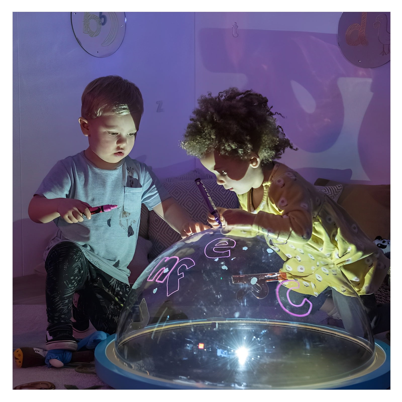 TTS Early Years Immersive Projector, Rechargeable Dome Sensory Toy for