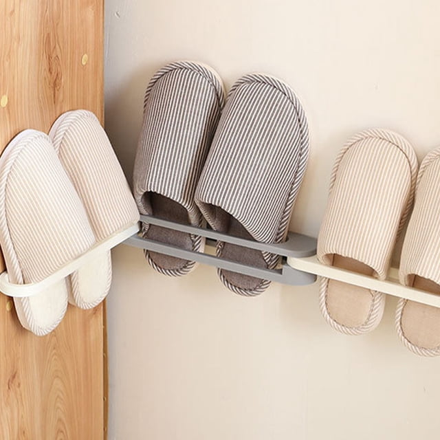 OULII 3Ud Rack Para Colgar Slippers Con Adhesivo Sin Taladro Para En Colores Variados