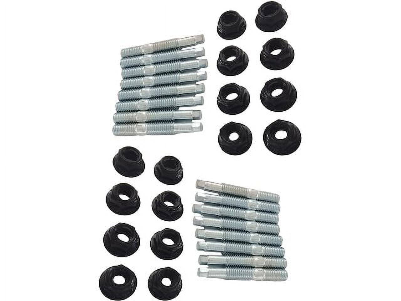 Exhaust Manifold Hardware Kit - Compatible with 2007 - 2011 Ford Crown Victoria 4.6L V8 2008 2009 2010