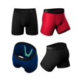 thumbnail image 5 of Calzoncillos bóxer con soporte para bolsa Ball Hammock Shinesty para hombre, paquete de 3, 5 of 5