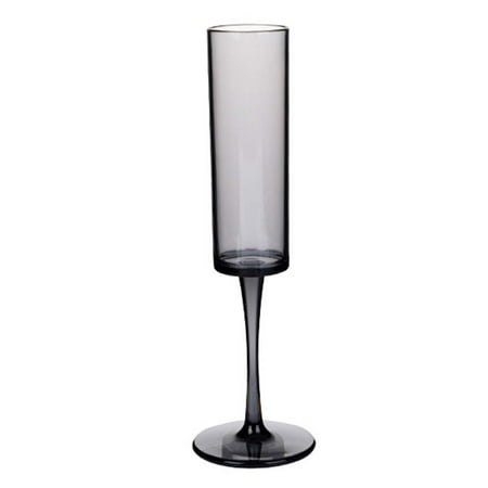 

Homemaxs 1pc Acrylic Clear Drop Proof Champagne Cocktail Glass Plastic Red Wine Glass Cups Juice Cocktail Cups (Black 165ml)