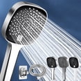 thumbnail image 5 of PPgejGEK Shower Showerhead Pressurized Showerhead Shower Faucet With Large Output Sailor Style Handheld Household 4 Mode with Hose, 5 of 9