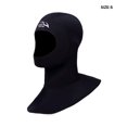 thumbnail image 3 of Mantenga el buceo DH-321 Gorro de buceo de nailon a prueba de frío Hombres flexibles Hombres Mujeres Cubierta de cabeza Surfing Fugas a prueba de agua Sombrero bajo el agua Watersports Negro Línea S Speravity OD002585-01B, 3 of 6
