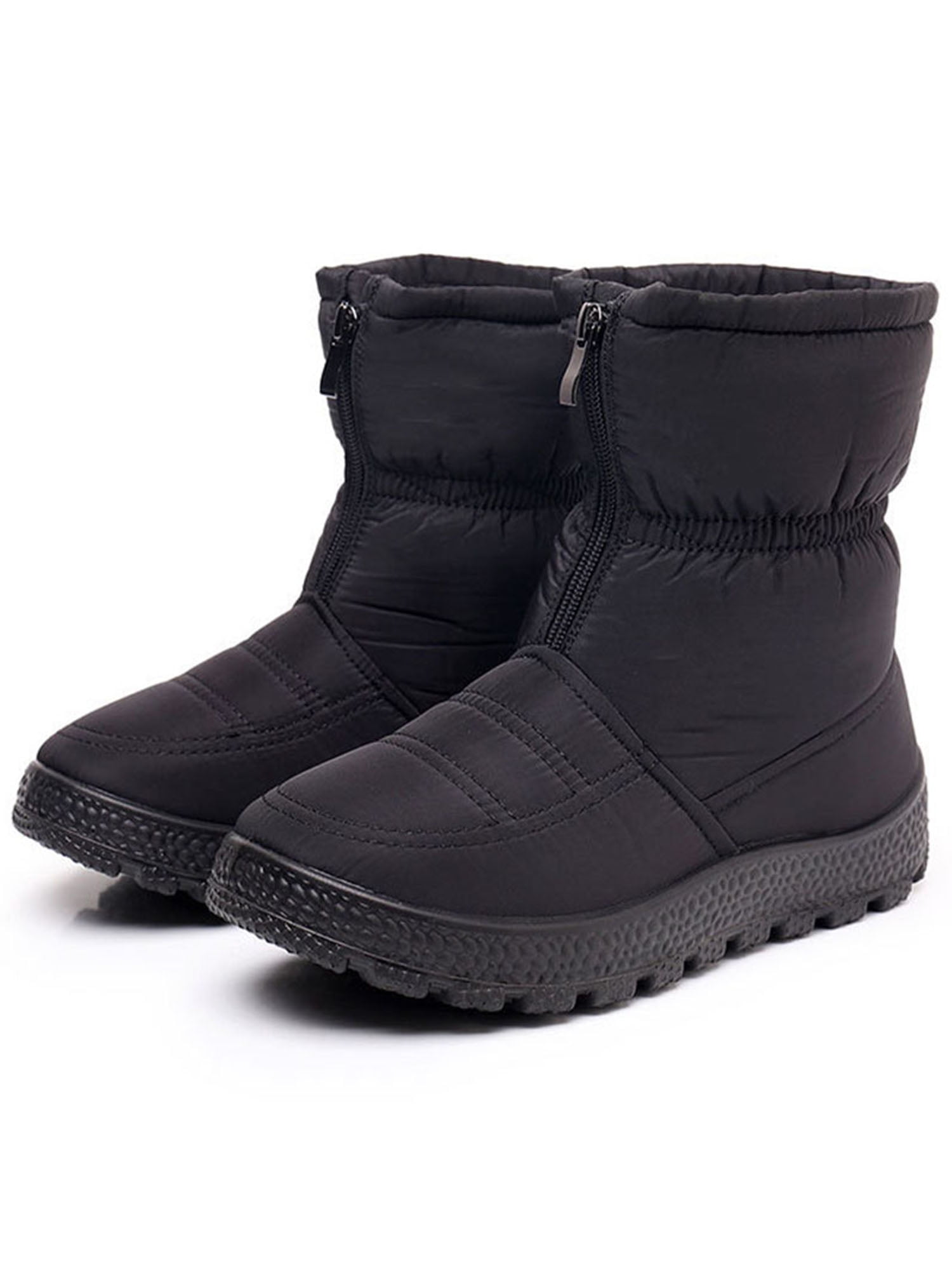 Ritualay Women Breathable Snow Boots Non Slip Round Toe Outdoor Cold ...