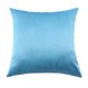 thumbnail image 1 of Funda de almohada de tela de seda de 45x45cm, funda de cojín de sofá para decoración , azul lago Gloria Cojín, 1 of 5