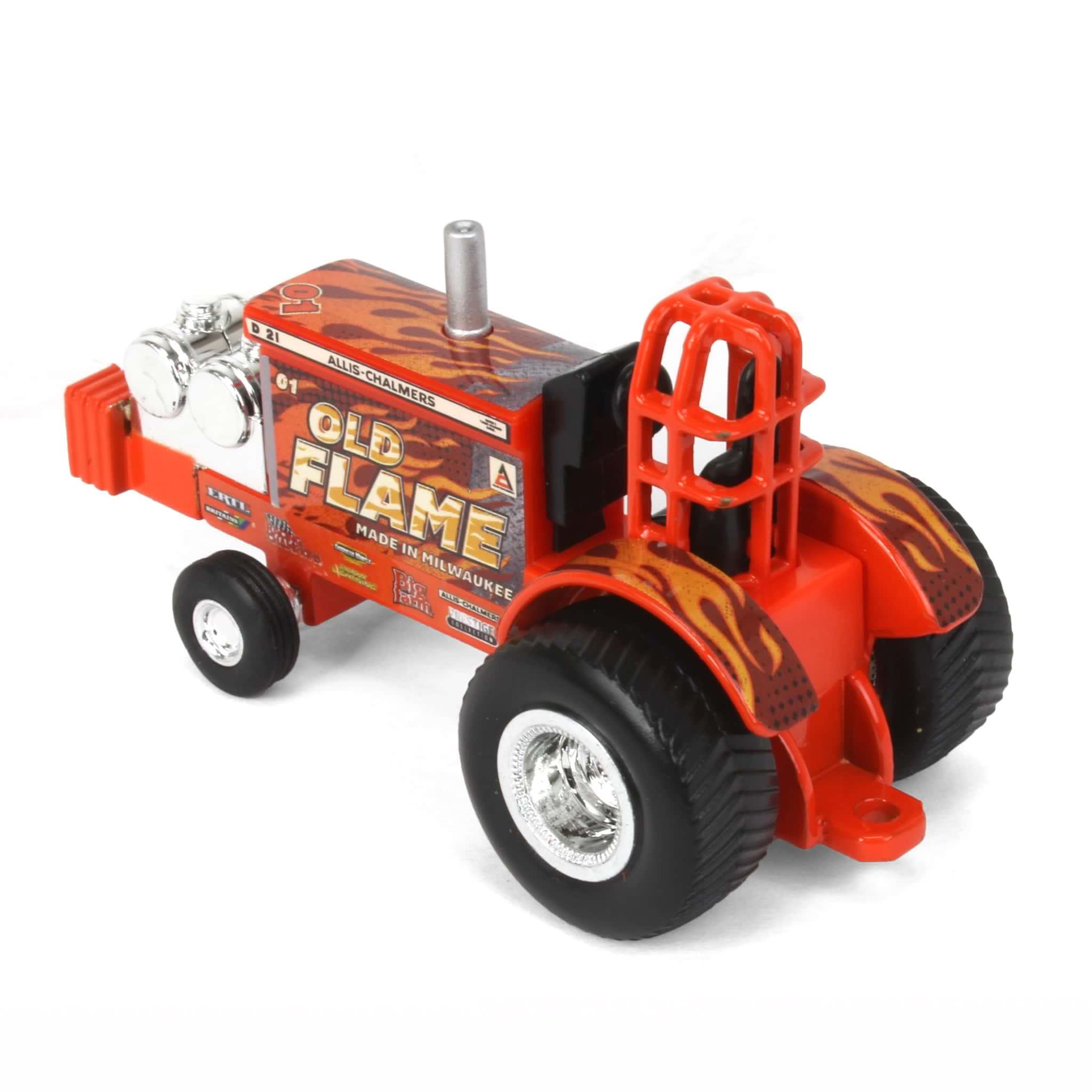 thumbnail image 4 of ERTL 1/64 Allis Chalmers "Old Flame" Pulling Tractor, 47504, 4 of 5