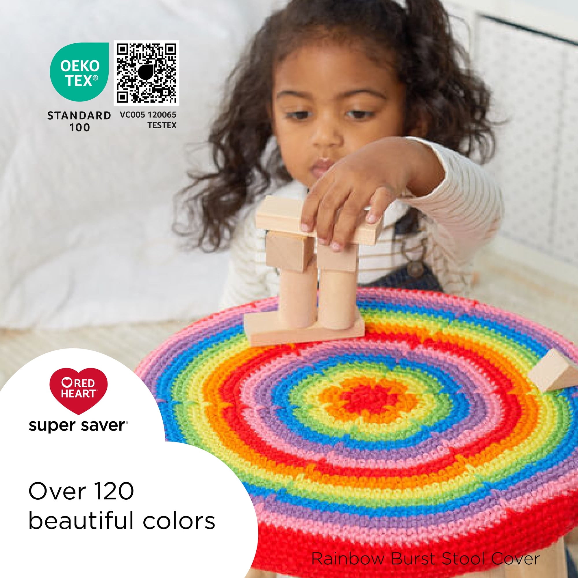 Red Heart® Super Saver® Ombre™ Yarn, Acrylic #4 Medium, 10oz/283g, 482 Yards, Gorgeous ombre yarn