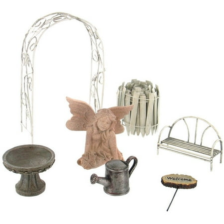 Echo Valley Fairy Garden Starter Kit Set (Set of 4)