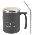 thumbnail image 2 of Tasse à Café en Acier Inoxydable avec Couvercle Étanche, Grande Capacité, Design Simple et Élégant, 30 Oz, 2 of 8