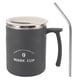 thumbnail image 1 of Coffee Cup Large Capacity Leakproof Stainless Steel Couple Water Cup with Lid and Straw for Office Travel Home Gray, 1 of 5
