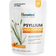 Himalaya Orange Psyllium Husk Powder, Fiber Supplement, for Regularity & Digestive Support, 12 oz