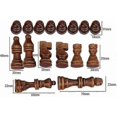 thumbnail image 2 of 32 Pcs Wooden International Chess Pieces With No Board, Board Game Set, 2 of 5