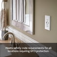 thumbnail image 2 of Leviton 15A SmartlockPro Self-Test GFCI Combination with Type A & Type-C USB in-Wall, USB Charger for Smartphones and Tablets, GUAC1-W, 2 of 6